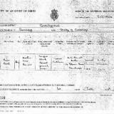 barrettprefloyd01 Photocopie du certificat de naissance de Roger Keith (Syd) Barrett.