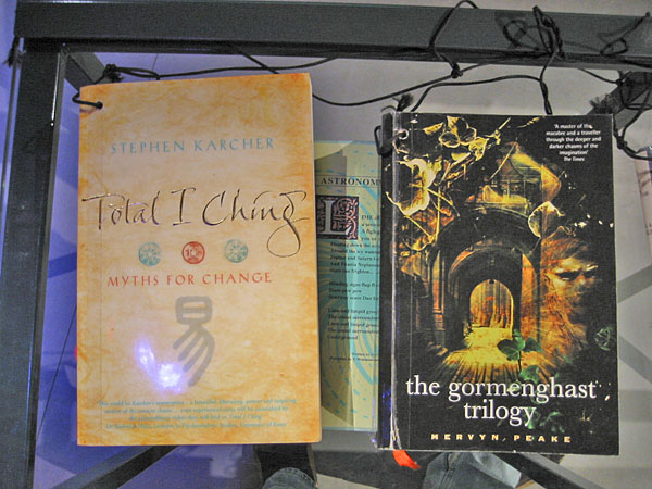 interstellar027 Livres ayant servit d'inspiration pour le groupe : 
 - Mythologie chinoise I-Ching, Stephan Karcher, Time Warner, 2002
 - The Gormenghast trilogy, Mervin Peake, Arrow, 1997 